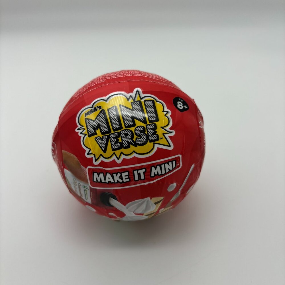 MGA's Miniverse Make It Mini Target Christmas Holiday Food Favorites Blind Ball
